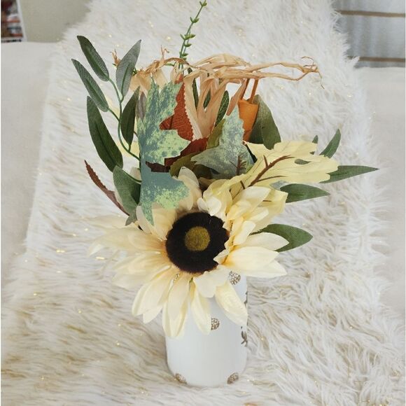 New HarvestArtificial Sunflower & Hydrangea - Picture 5 of 6